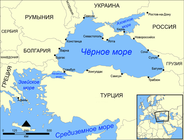 Чёрное море - Wikiwand