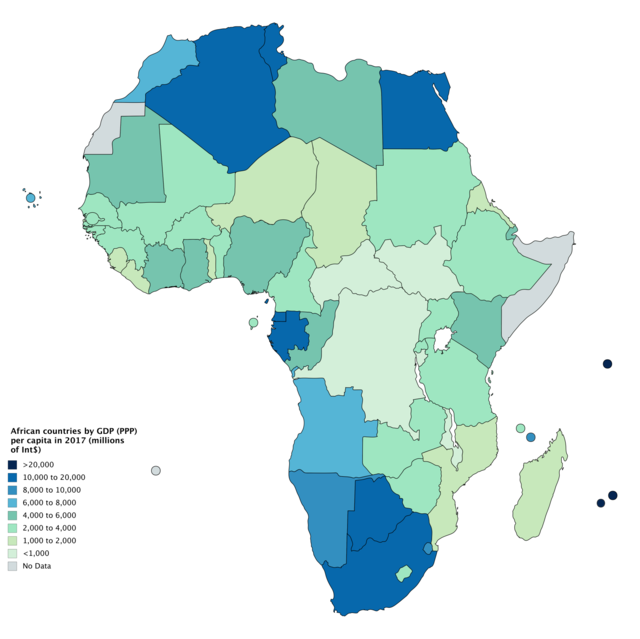 Богатейшие страны Африки | Пикабу