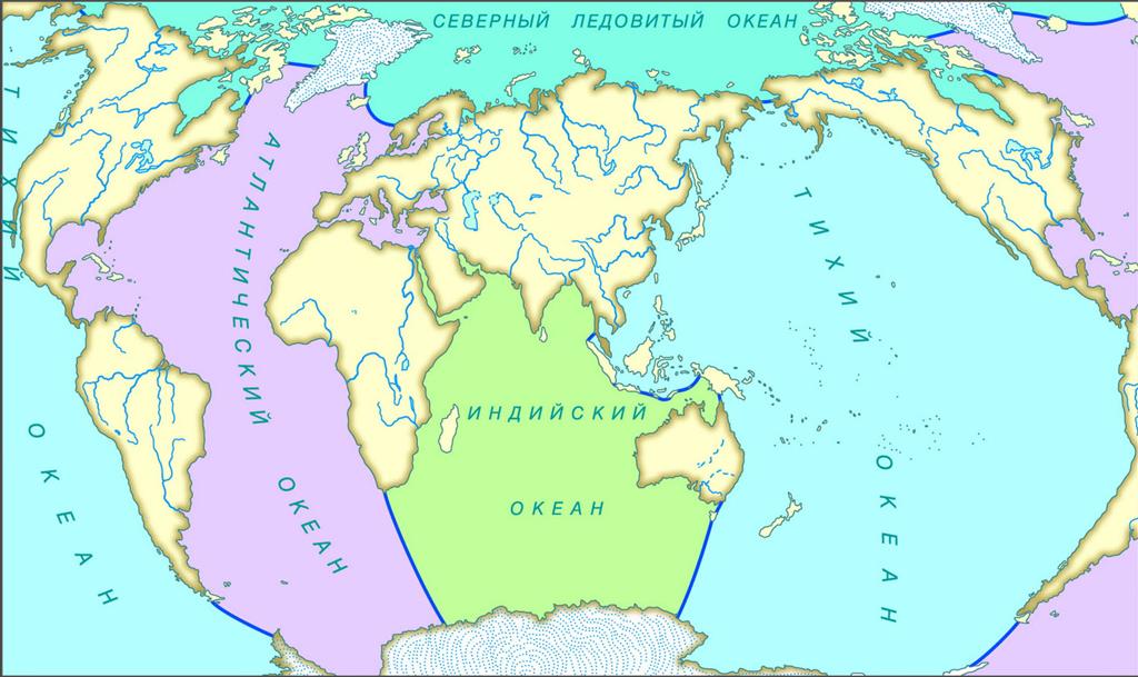 подробная глобальная карта мира с границами и названиями ...