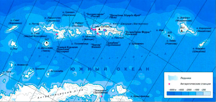 Используя карты атласа, определите, какой остров расположен в ...