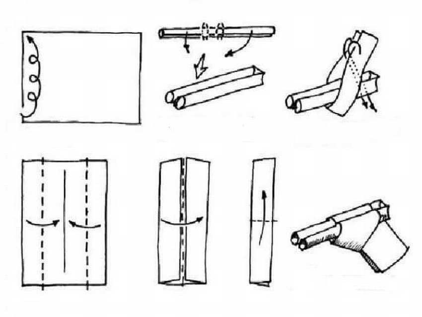 Пистолет-пулемет из бумаги, модели сборные бумажные скачать ...