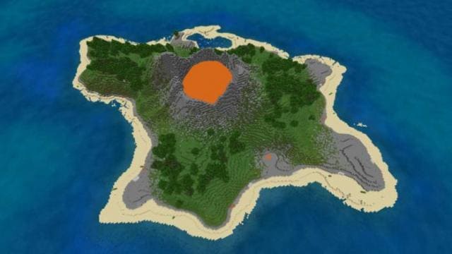 Карта Deserted Island для Minecraft 1.11.2/1.10.2