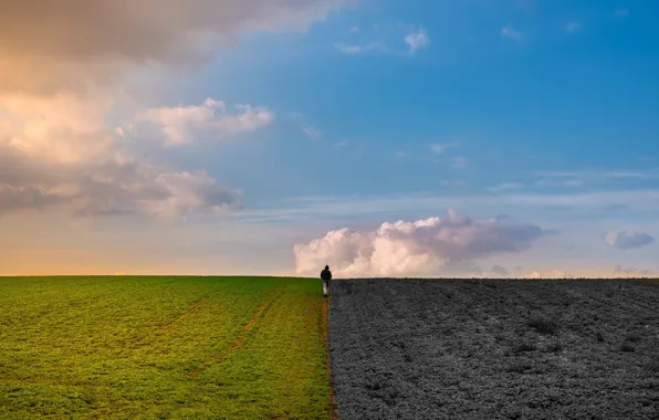 Wallpaper the sky, space, clouds, planet, rocket for mobile ...