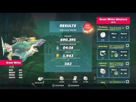 Скачать Hungry Shark World 5.3.0 взлом с читами (Мод: много ...