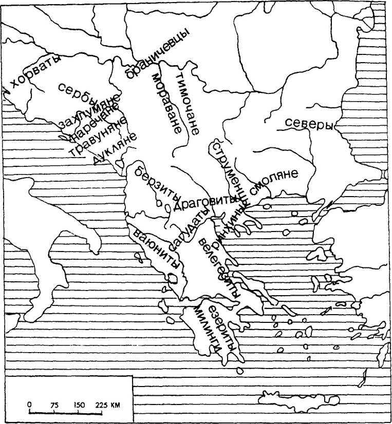 Балканский полуостров в VII – VIII ...