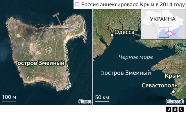 Российские войска покинули остров Змеиный — Новая газета Европа