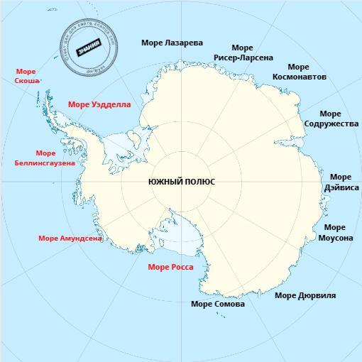 Направления течения океанов, приливы и виды морских волн