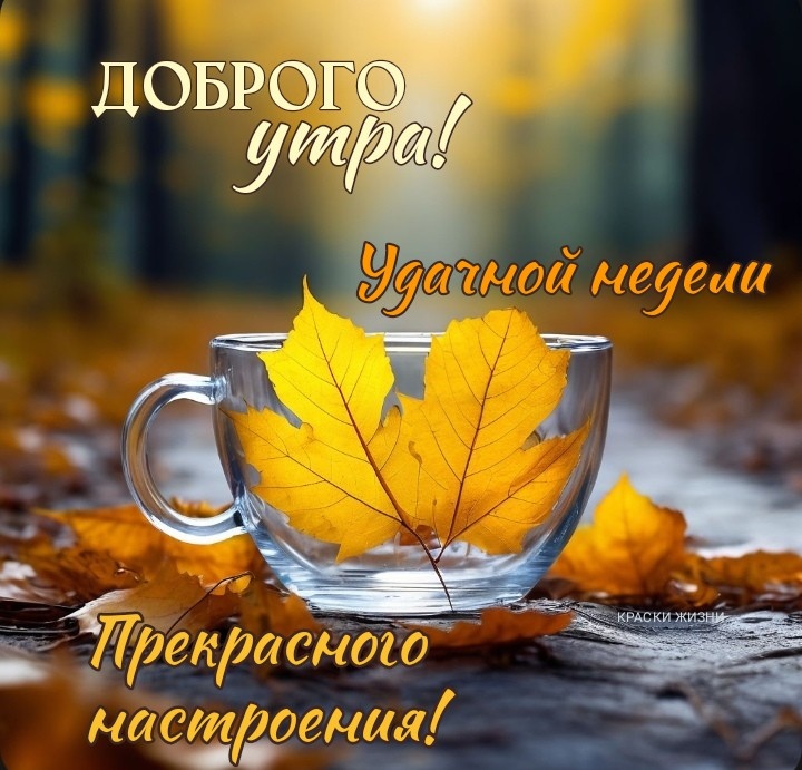 Открытки и картинки «Доброе утро ...