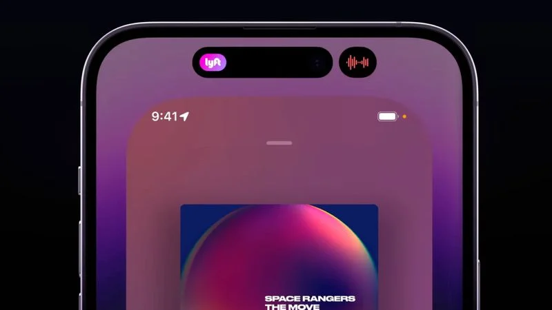 Использование Dynamic Island на iPhone ...