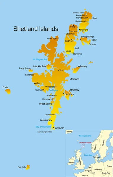 Климат, погода по месяцам, средняя температура в Shetland ...