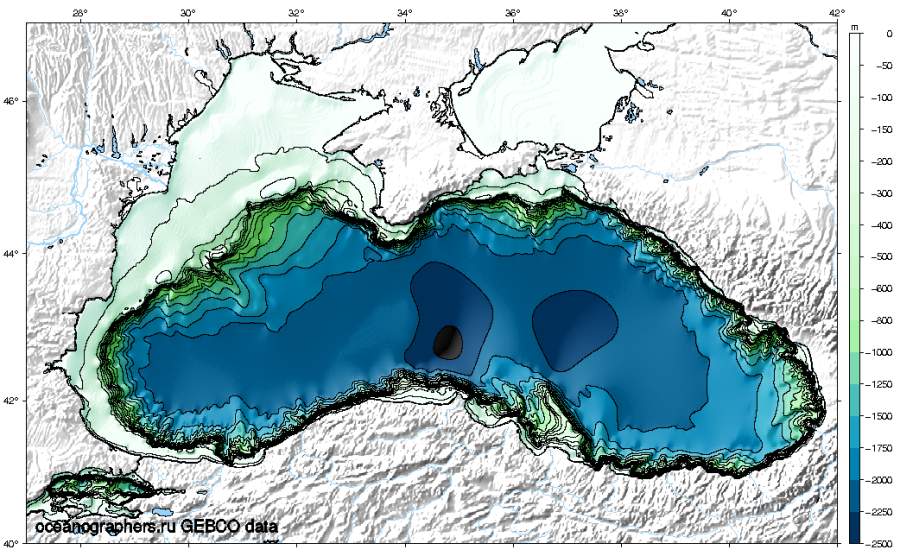 Карта глубин C-MAP EM-121 Азовское море ...