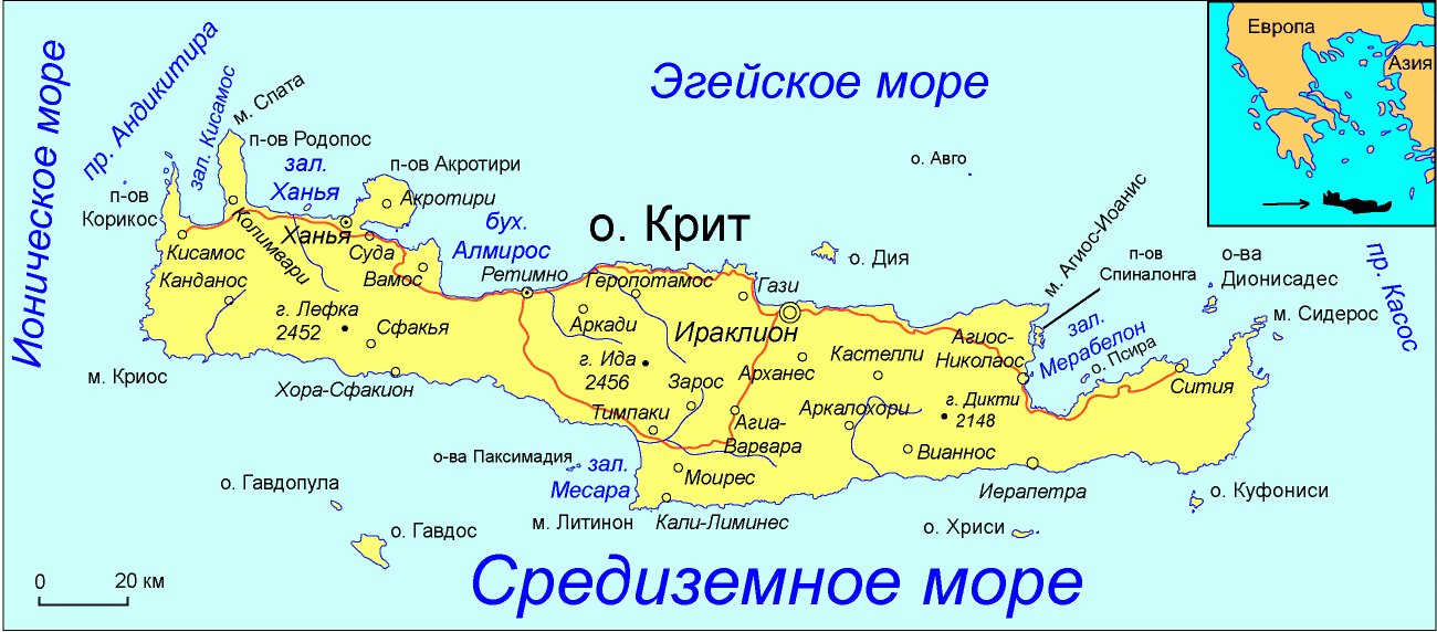 Остров крит., Греция — Туровед