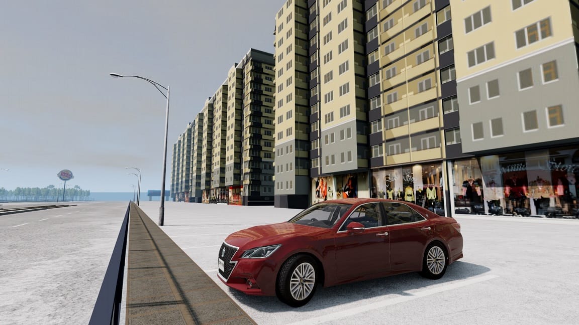 BeamNG DRIVE скачать мод карта East coast USA winter V2 ...