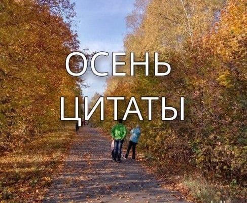 Самые лучшие цитаты и афоризмы про осень | Жизнь -прекрасна ...