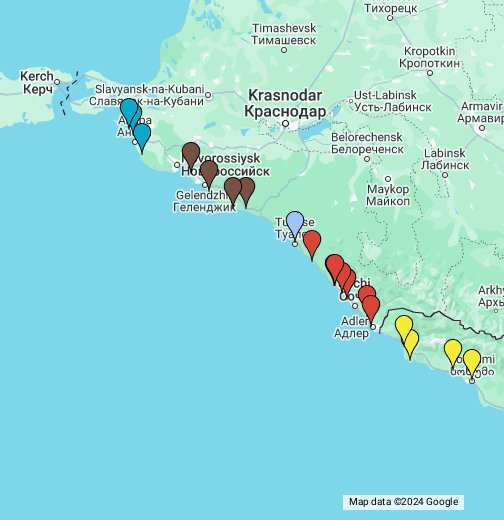 Физическая карта Черного Моря — ВСЕ КАРТЫ — КАТАЛОГ КАРТ ...