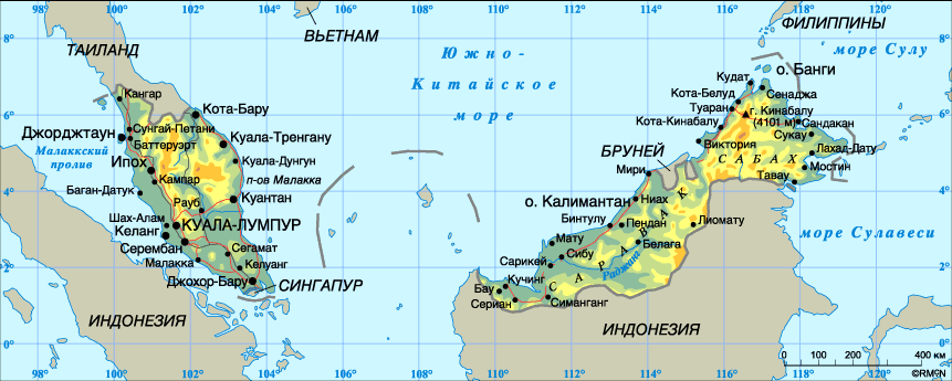 Лангкави на карте мира: факты, особенности, где находится