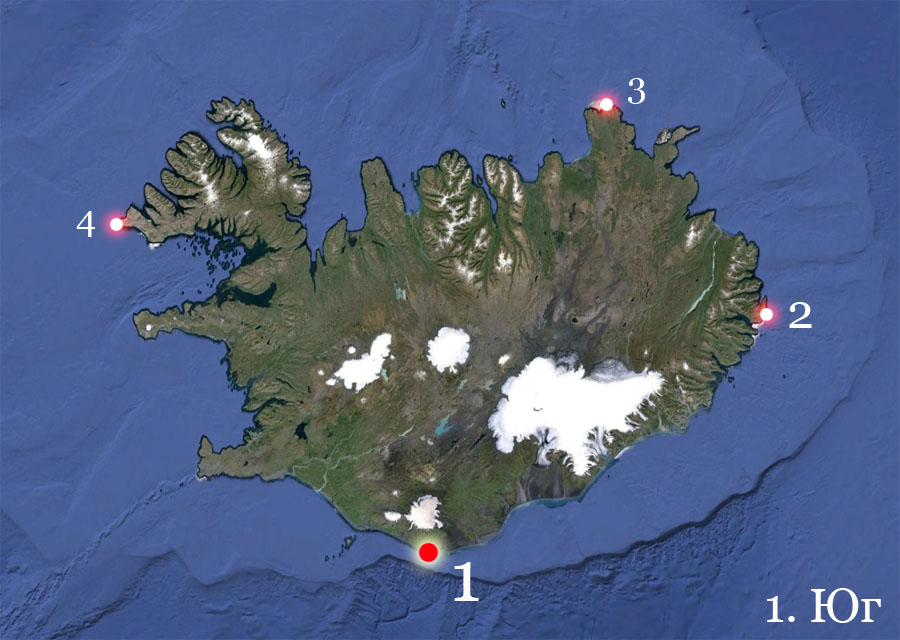 Где находится остров Исландия на карте мира и на карте Европы ...