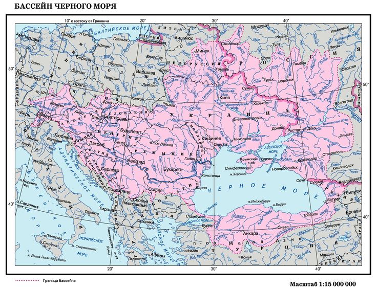 Геологическая история Чёрного моря ...