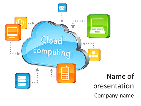 Cloud Computing PowerPoint Template, Backgrounds & Google ...