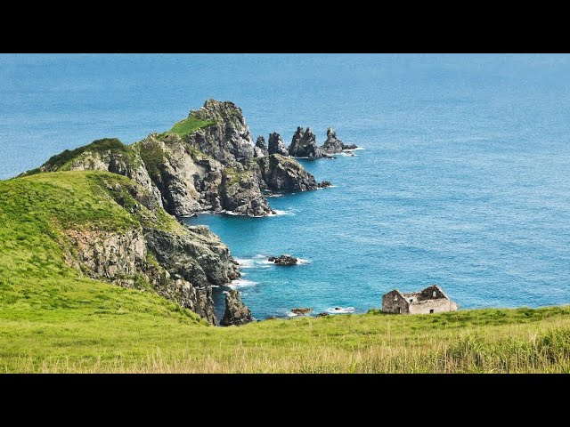 Мыс Пальчатый на острове Аскольд🌊 📍Приморский край ...