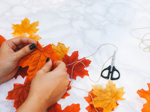 Поделки Идеи своими руками | Поделки из листьев 🍂🍁 Автор ...