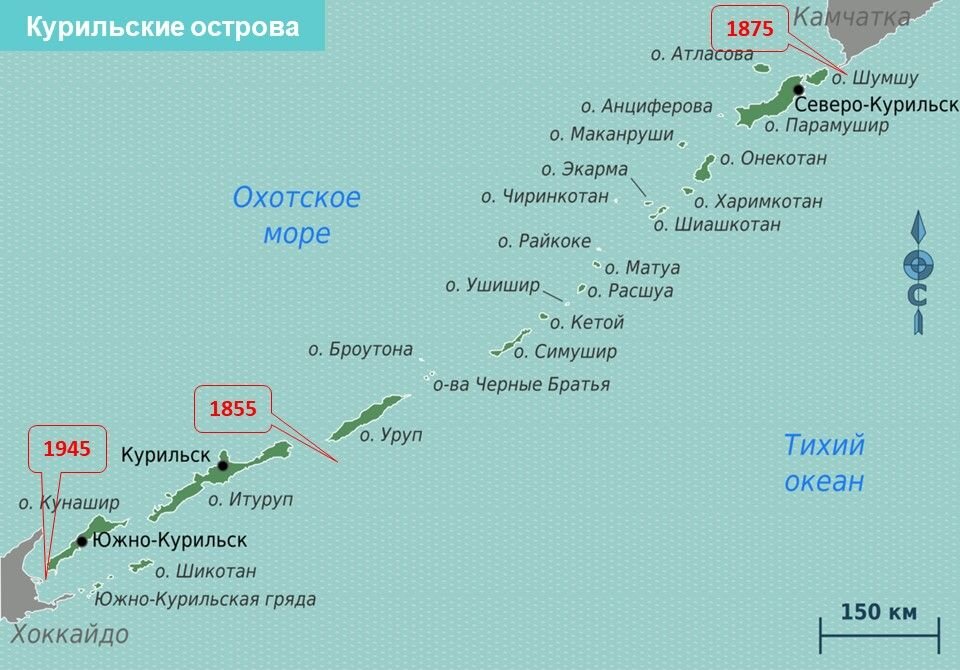 Гавайские острова могли быть в составе ...