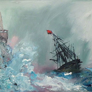 Sea View. Storm on the Sea - Virtual Russian Museum