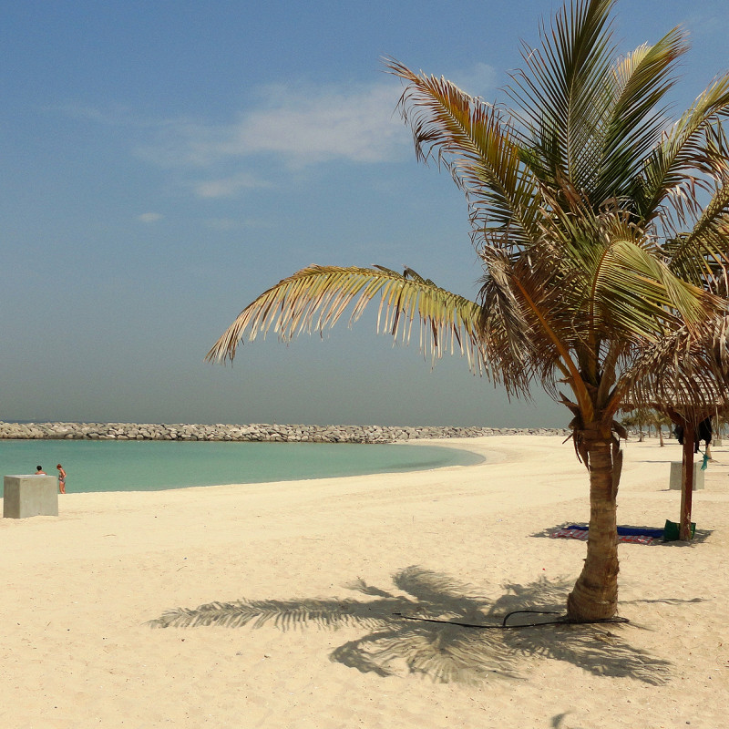 Топ лучших пляжей в Dubai Marina