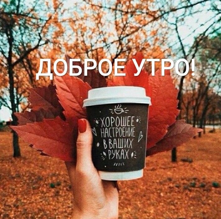 🍁Осень кажется еще прекраснее, если в руках любимый кофе и ...