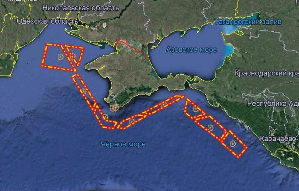 Россия закрывает Черное море и Азовское - названы даты ...