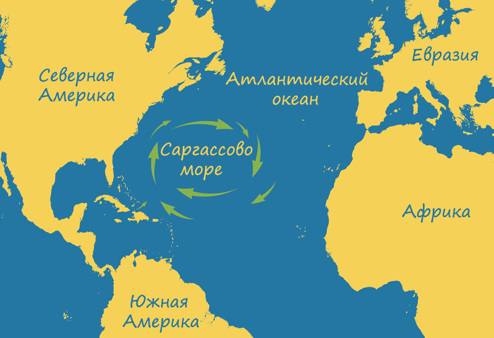 Генеральная карта Атлантического океана, Индийского моря с ...