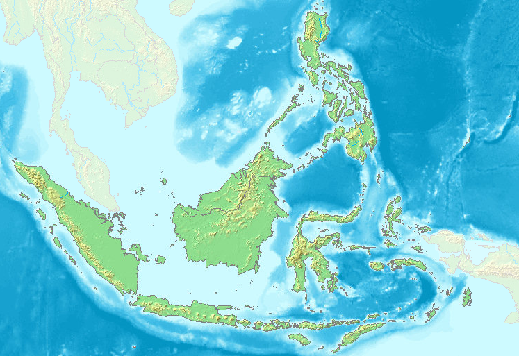 Большие Зондские острова на карте мира: 2 тыс изображений ...