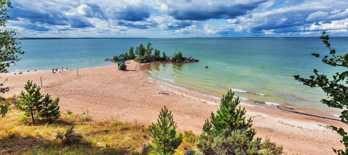 Обское море пляж: Топ-5 лучших мест для ...