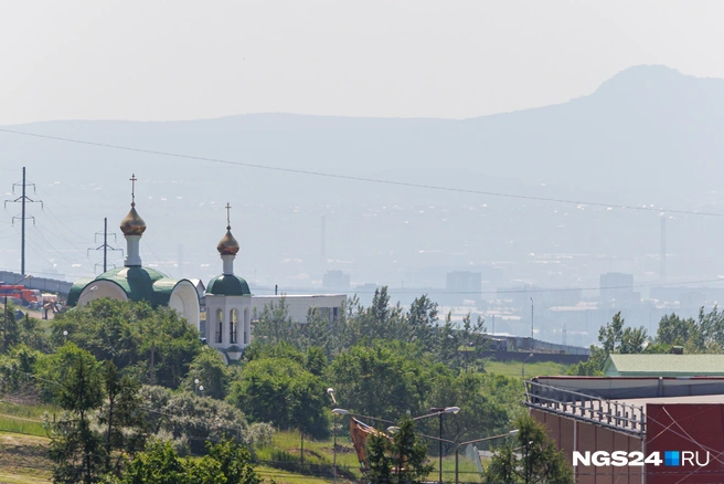 В Красноярске «чёрное небо» будет ...