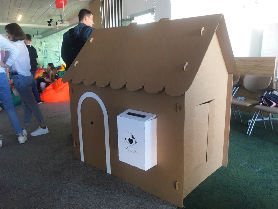 Cardboard house model - купить недорого ...