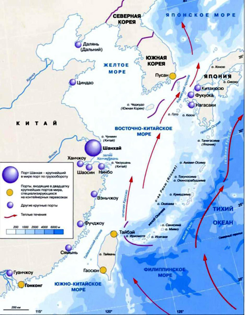 Южно-Китайское море — Азия — Планета Земля