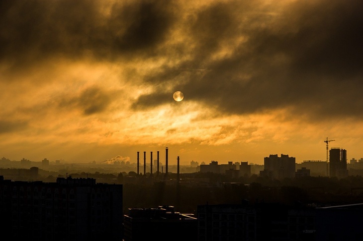 Черное небо» вновь накрыло Красноярск ...