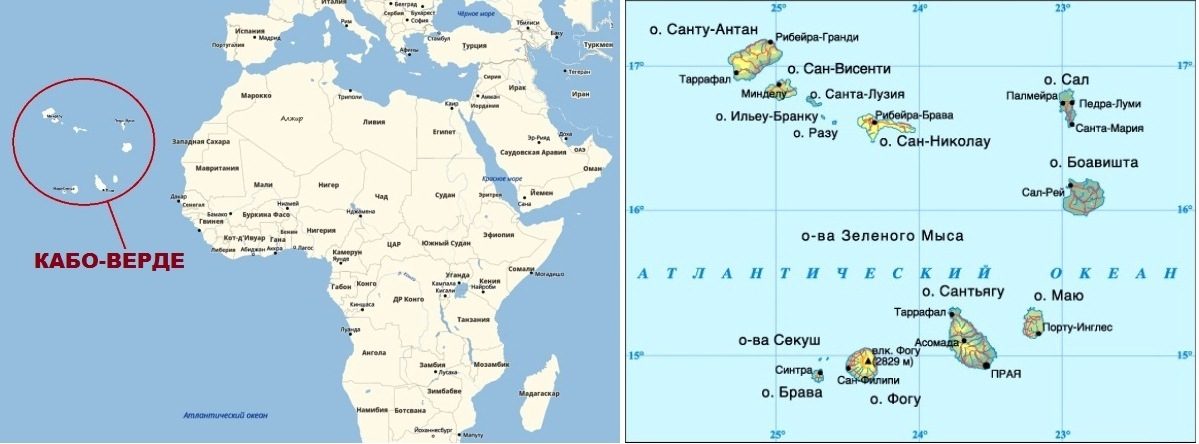 Пять случаев в Кабо-Верде: рассказывают ...