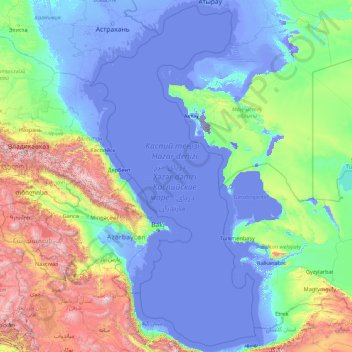 Прогноз уровня и течений Каспийского моря