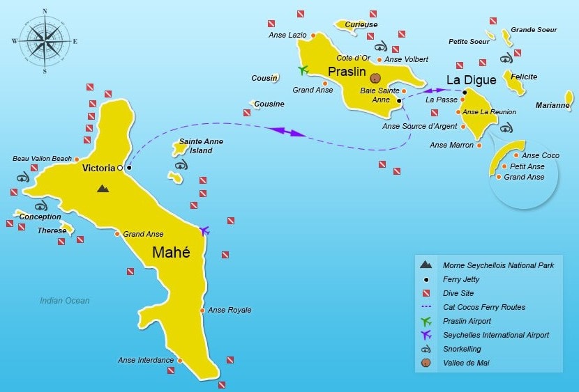 Сейшельские острова | Какой остров выбрать? Туры на Сейшелы