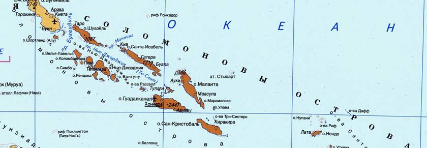 карты : Карта острова Амбон (Ambon), Молуккские острова ...