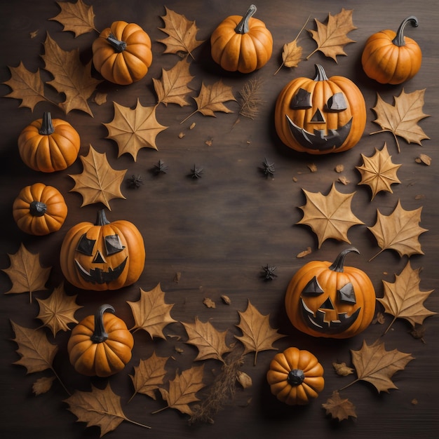 Halloween haunted pumpkin decoration ...