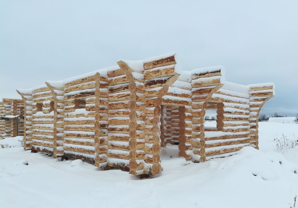 Рисунки зимнего леса для срисовки