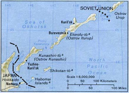 Проблема принадлежности южных Курильских островов — Википедия