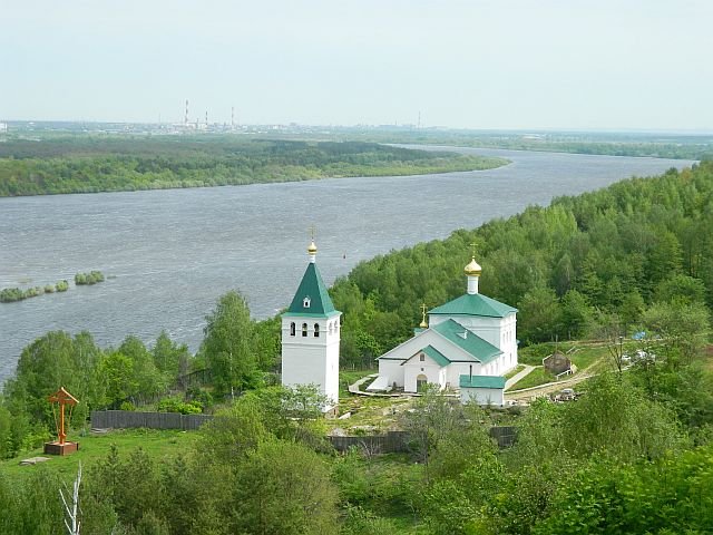 Василий Дмитриевич Поленов - Ока. Летний день, 1890, 87×49 см ...