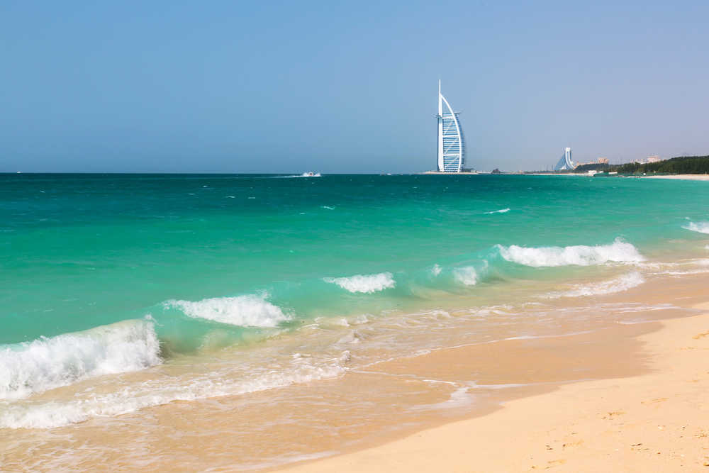 Городской пляж Dubai Marina beach, Дубай, ОАЭ - «Прекрасный ...