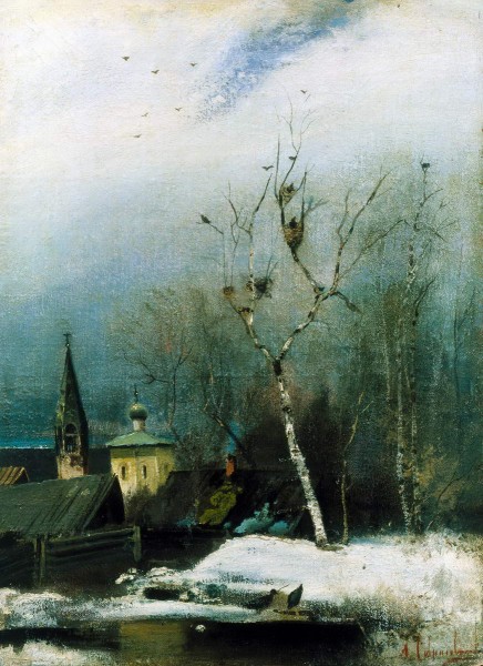 Ранняя весна, 1888 - Алексей Саврасов - WikiArt.org