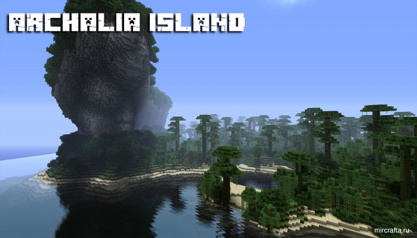 Карта Survival Tropical Islands для Minecraft