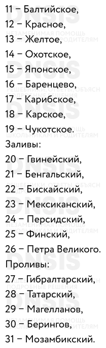 Проливы и заливы России – список, описание и карта >