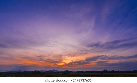 Красивое вечернее небо, фон. Стоковое фото № 6302611 ...